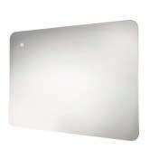 40 x 600mm S2000326 Orb mirror LED lighting Heat pad that clears condensation Wave to turn on - off