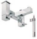 Single lever taps Single Lever Taps are similar in style to monobloc taps using single lever operation. Pillar taps Pillar taps are more of a traditional style of taps.