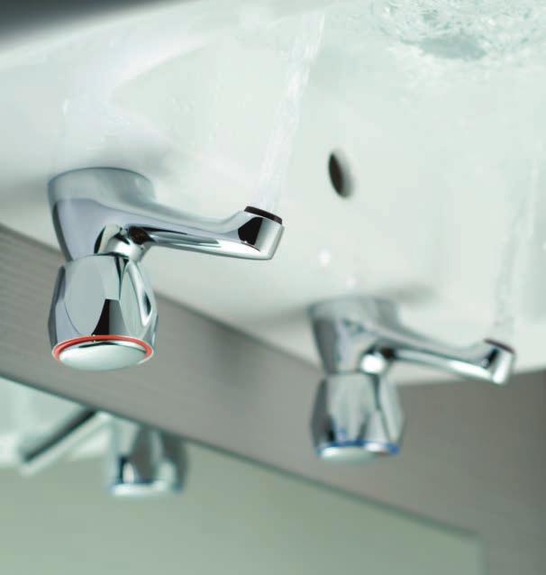 Palma is a traditional wheelheaded style tap range, with the benefits of modern