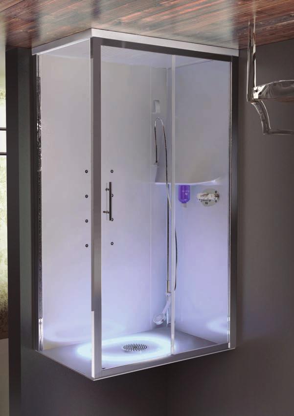 Oberon Oberon shower cubicles are a design of the future.