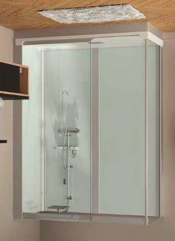 Lifetime AquaMagic corner shower cubicle Cool touch thermostatic shower AquaMagic