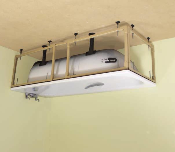 Bath frames are made easy with this product.