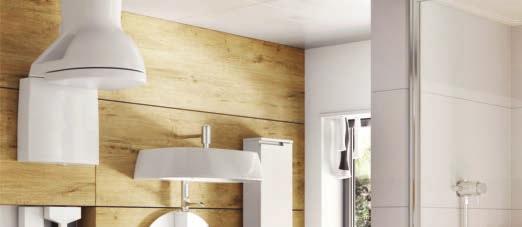 Bathroom Suites Create a stunning on-trend bathroom area with our Calm bathroom suite, which has a beautiful squared