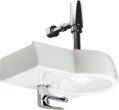385mm Wash basin 550 x 420mm 1 tap hole Includes wall bolts Suite including seat & cover S7005826 Toilet S7005824 Left hand S7005821 Suite including soft close seat & cover S7005825 Seat & cover
