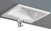 S7005911 No tap hole S7006090 Modern Countertop basin 560 x 460mm 1 tap hole S7004022