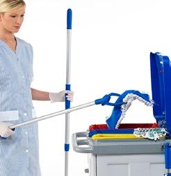 To achieve the optimum distribution of the cleaning/disinfecting