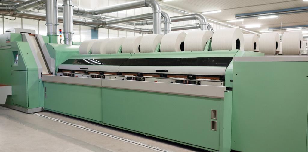 The simple control over technological specifications gives the operator the power to suit production with the types of fiber being processed and find the best compromise between productivity, quality