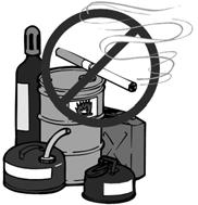 Safety and Warnings If you smell gas Open windows Don t touch electrical switches Extinguish any open flame Immediately call your gas supplier For you Safety Do not store or use gasoline or other