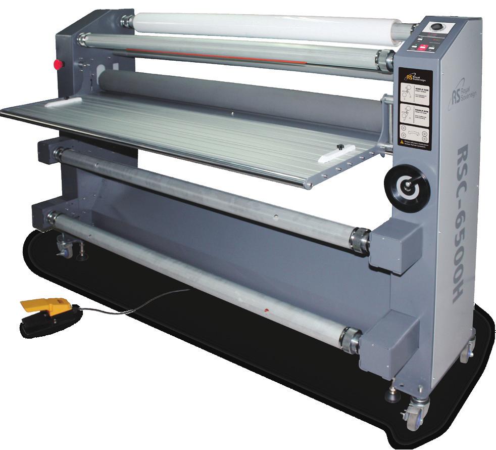 Owner's Manual RSC-5500H/6500H GRAPHIC LAMINATION PRODUCTS Royal Sovereign International Inc.