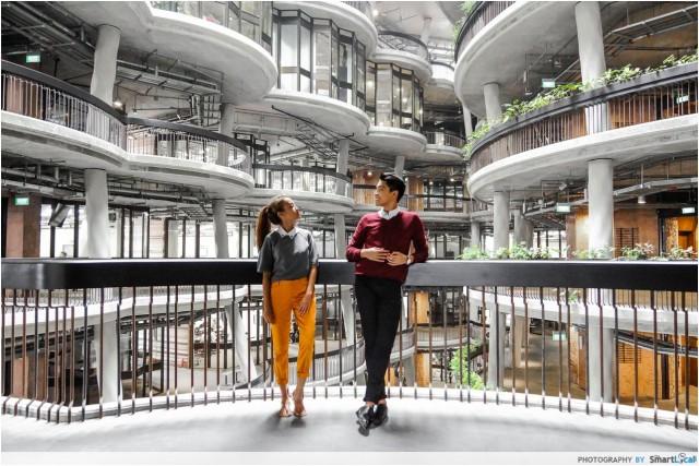 N.T.U. Learning Hub The 8-storey building is envisioned to be a place where students might meet their future business partner or conceive an amazing idea with a university mate.