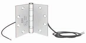 access control and dogging of mechanical exit devices.