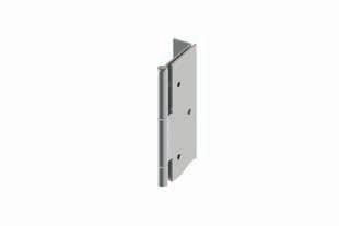 Stainless steel continuous hinges are offered in the same configurations as Roton and are a good choice for exterior applications or where the