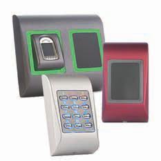 They have backlit keypads and support up to 2000 users and can be configured for card, PIN or card +