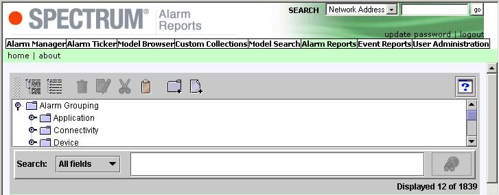 Using the Alarm Presentation Editor To access the Alarm Presentation Editor shown in Figure 33, you must have administrator access, as described in Using Administration Application [Page 95].