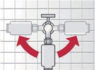 If the water pressure is higher than this, a pressure reducing valve must be installed. Environmentally-friendly disposal Dispose of packaging in an environmentally friendly manner.