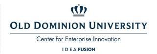 ODU Center for Enterprise Innovation The ODU Center for Enterprise Innovation (CEI) serves as a business-friendly entry point through which local startups, businesses, and organizations can engage