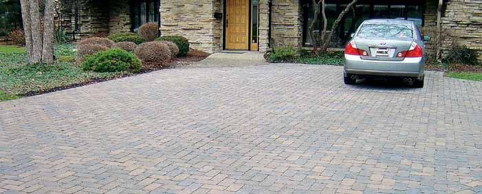 75 AVAILABLE COLORS ON PAGE 12 AQUA-BRIC The Aqua-Bric family of permeable paving stones, a pedestrian-friendly stormwater management system, is a superior choice for
