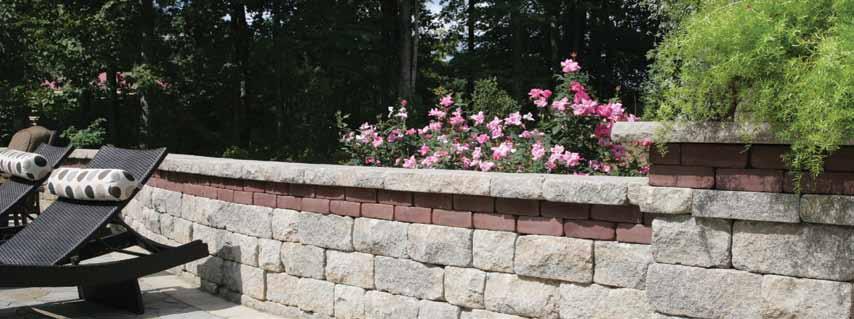 There are several options to complement your paver selection.
