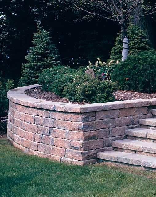 to create freestanding walls and the natural