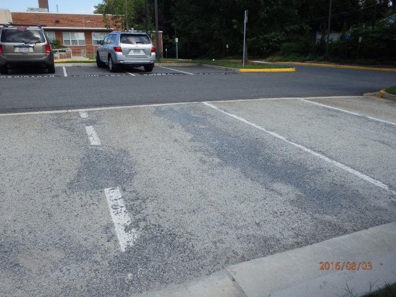 Porous Pavement Challenges Deteriorated