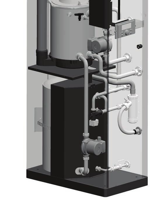 Page 40 LAARS Heating Systems SECTION 4. Installation 4.16 Disposal of Condensate High efficiency gas condensing Boilers create condensation when operating.