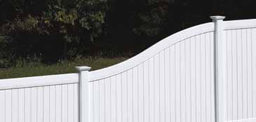 New Lexington includes Bufftech s signature v groove picket and Classic Curve rail design.