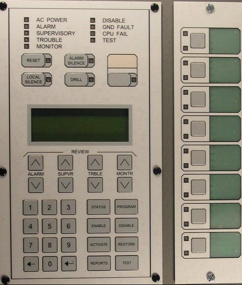 Three types of signals initiated by FACP: Fire alarm control panel (FACP) A.