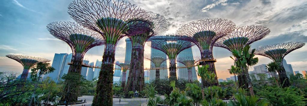 Urban Transformation - In Action Singapore as "The Garden City" was the brainchild of the former Prime