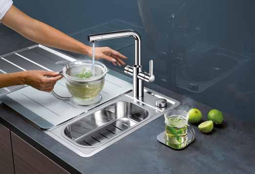 Water is life. BLANCO HOT is quality of life. The instant hot water system for the modern kitchen. Experience BLANCO HOT anew every single day.