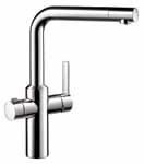 BLANCO s engineers paid particular attention to safety and user friendliness. Boiler and mixer tap are perfectly matched to each other. Installation is easy, since there is no safety group to install.