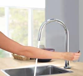 Inside GROHE s elegant design is the latest technology to keep