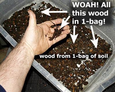 Container soils high in wood and bark products decompose more quickly than those with a higher mineral content.