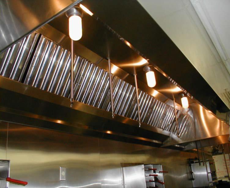 Type I Hood over Cook Line Grease filters Fire suppression system The National Fire Protection Association provides a resource for FOOD ESTABLISHMENTS