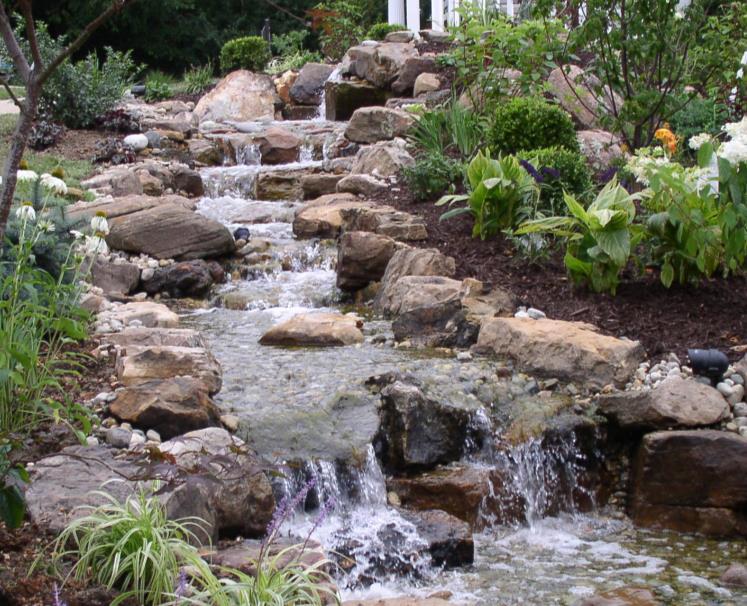 Rocky Mountain Stream $27,995 Pondless Waterfall up to 35ft of Stream (max 6 H) Pondless Waterfalls Driftwood Falls