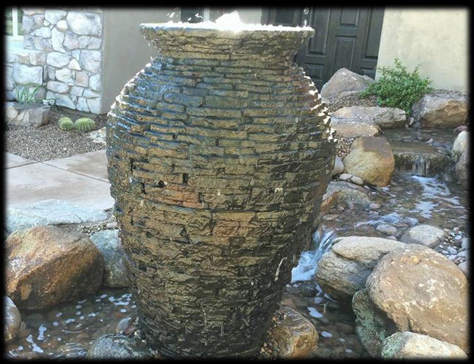 LED & Transformer $495 Infusion Incorporate a Fountain into your Existing Water Feature Mini