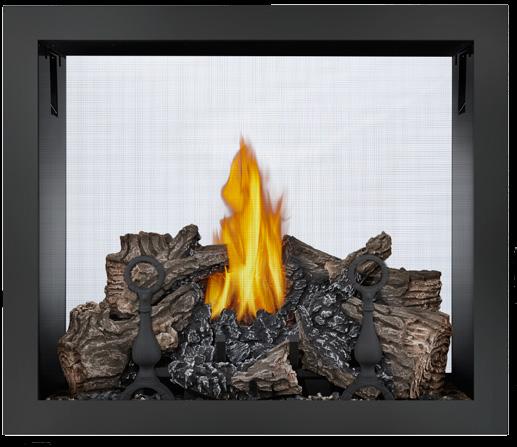 Features For the High Definition 81 SEE THRU clean face design Innovative, split burner system produces beautiful YELLOW DANCING FLAMES Choice of traditional PHAZER logs, ember beds CRYSTALINE