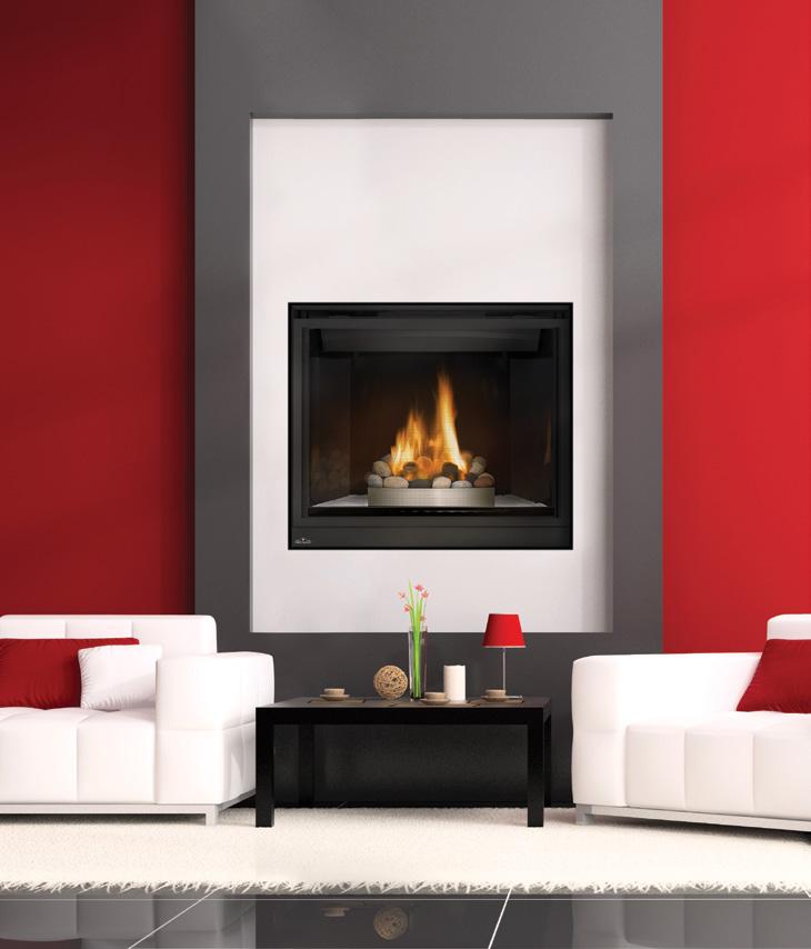 High Definition 40 Direct Vent Fireplace HD40 Up to 27,000 BTU s h x 40