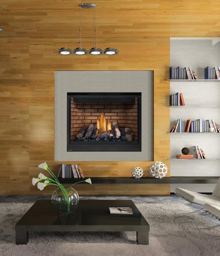 High Definition 46 Direct Vent Fireplace HD46 Up to 30,000 BTU