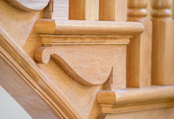 The woodwork is solid oak including the staircase, doors, skirting and architraves.