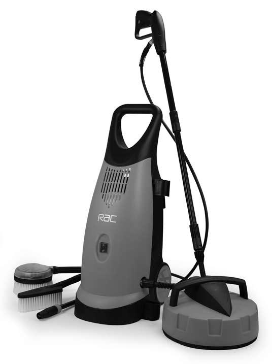 2400W Pressure Washer RAC-HP125 Waste electrical products should not be disposed of with household waste.