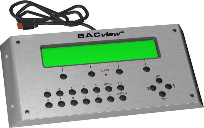 BACview Keypad/Display Necessary for start up and set point