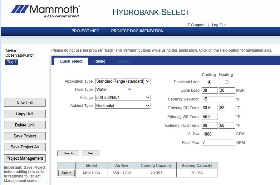 HydroBank Select Signup Engineer Version Same signup as Rep Version