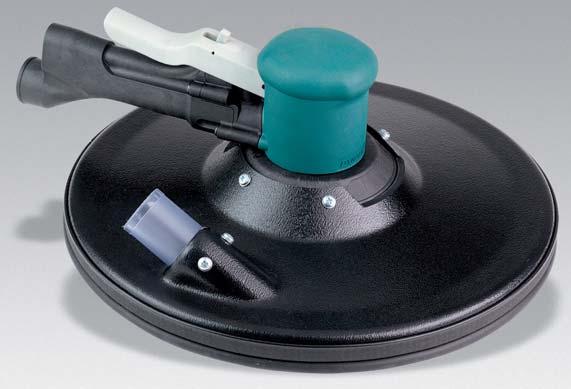 58041 Includes Hook-Face Sanding Pad for O style abrasive discs, which allow dust to be drawn up through pad holes.