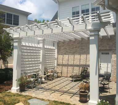 Privacy screens are ideal for apartments and condominiums that share patio and balcony space. New construction and ocean front properties where corrosion can be an issue.