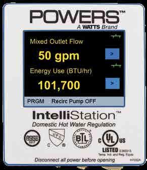 outlet temperature setting within a pre-programmed range. BACnet IP, BACnet MSTP and Modbus protocols are all supported.