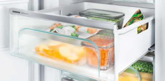 Freezers Quality in every detail The automatic SuperFrost function makes freezing food simple and energy efficient.