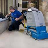 The patented two-way system provides unparalleled productivity in any setting clean up to 4,000 square feet of carpet in one hour.