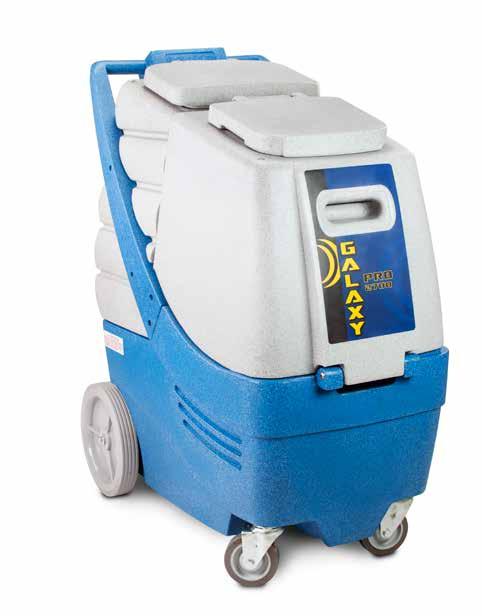 PORTABLE CARPET EXTRACTORS GALAXY PRO HEAT READY The Galaxy Pro is manufactured with the ability to easily add an external water heating system to the machine at anytime.