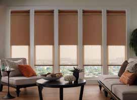 We also offer woven woods (for Roman Blinds) and painted or stained wood or aluminium (for wood blinds). In addition, we can make blinds from your own material.