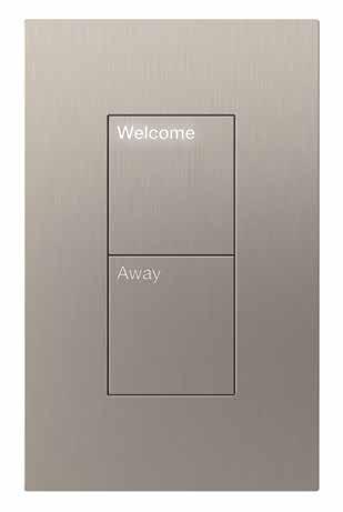 You can also use a keypad next to an entryway to conveniently control lights.
